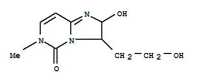 Imidazo[1,2-c]pyrimidin-5(3h)-one, 2,6-dihydro-2-hydroxy-3-(2-hydroxyethyl)-6-methyl-(9ci) Structure,791617-85-1Structure