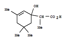 2-Cyclohexene-1-aceticacid,1-hydroxy-alpha,3,5,5-tetramethyl-(9ci) Structure,791728-96-6Structure