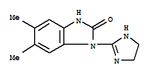 2H-benzimidazol-2-one,1-(4,5-dihydro-1h-imidazol-2-yl)-1,3-dihydro-5,6-dimethyl-(9ci) Structure,791729-22-1Structure