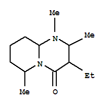 4H-pyrido[1,2-a]pyrimidin-4-one,3-ethyloctahydro-1,2,6-trimethyl-(9ci) Structure,791731-10-7Structure