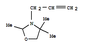 Oxazolidine, 2,4,4-trimethyl-3-(2-propenyl)-(9ci) Structure,791746-39-9Structure