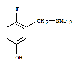 Phenol, 3-[(dimethylamino)methyl]-4-fluoro-(9ci) Structure,791778-57-9Structure