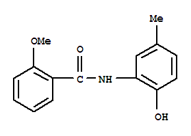 Benzamide, n-(2-hydroxy-5-methylphenyl)-2-methoxy-(9ci) Structure,791841-14-0Structure