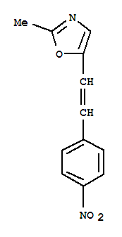 Oxazole, 2-methyl-5-[2-(4-nitrophenyl)ethenyl]-(9ci) Structure,791852-65-8Structure