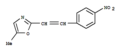 Oxazole, 5-methyl-2-[2-(4-nitrophenyl)ethenyl]-(9ci) Structure,791852-72-7Structure