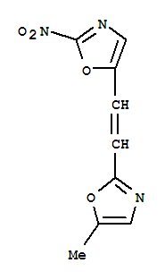 Oxazole, 5-methyl-2-[2-(2-nitro-5-oxazolyl)ethenyl]-(9ci) Structure,791853-07-1Structure