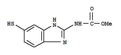 Methyl(5-mercapto-1h-benzimidazol-2-yl)carbamate Structure,79213-76-6Structure