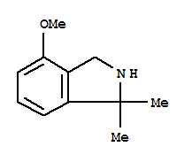 1H-isoindole,2,3-dihydro-4-methoxy-1,1-dimethyl-(9ci) Structure,792167-87-4Structure