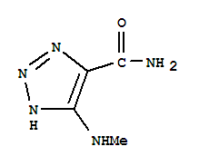 1H-1,2,3-triazole-4-carboxamide,5-(methylamino)-(9ci) Structure,79248-05-8Structure