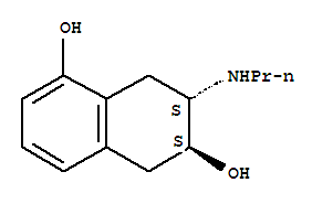 1,6-Naphthalenediol, 5,6,7,8-tetrahydro-7-(propylamino)-, trans-(9ci) Structure,792851-82-2Structure