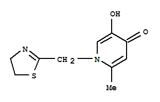 4(1H)-pyridinone, 1-[(4,5-dihydro-2-thiazolyl)methyl]-5-hydroxy-2-methyl-(9ci) Structure,792881-73-3Structure