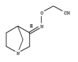 Acetonitrile, [(1-azabicyclo[2.2.1]hept-3-ylideneamino)oxy]-, (e)-(9ci) Structure,792882-32-7Structure