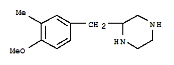 Piperazine, 2-[(4-methoxy-3-methylphenyl)methyl]-(9ci) Structure,792891-36-2Structure