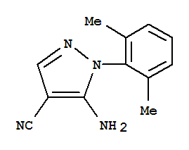 1H-pyrazole-4-carbonitrile,5-amino-1-(2,6-dimethylphenyl)-(9ci) Structure,792952-99-9Structure