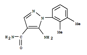 1H-pyrazole-4-carboxamide,5-amino-1-(2,3-dimethylphenyl)-(9ci) Structure,792953-06-1Structure