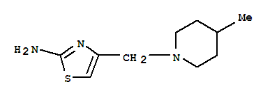 2-Thiazolamine,4-[(4-methyl-1-piperidinyl)methyl]-(9ci) Structure,792954-13-3Structure