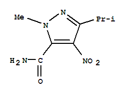 1H-pyrazole-5-carboxamide,1-methyl-3-(1-methylethyl)-4-nitro-(9ci) Structure,792969-85-8Structure