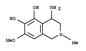 5,6-Isoquinolinediol, 4-amino-1,2,3,4-tetrahydro-7-methoxy-2-methyl-(9ci) Structure,793611-03-7Structure