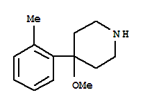 Piperidine, 4-methoxy-4-(2-methylphenyl)-(9ci) Structure,793664-56-9Structure