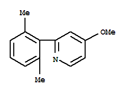 Pyridine, 2-(2,6-dimethylphenyl)-4-methoxy-(9ci) Structure,793681-26-2Structure