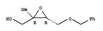 Oxiranemethanol,2-methyl-3-[(phenylmethoxy)methyl]-,(2r,3r)-rel-(9ci) Structure,794513-02-3Structure