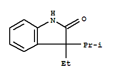 2H-indol-2-one,3-ethyl-1,3-dihydro-3-(1-methylethyl)-(9ci) Structure,797052-01-8Structure