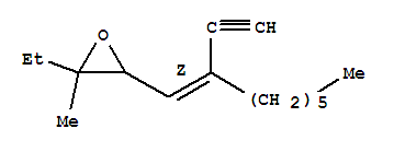 Oxirane, 2-ethyl-3-[(1z)-2-ethynyl-1-octenyl]-2-methyl-(9ci) Structure,798553-71-6Structure