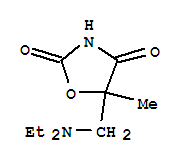 2,4-Oxazolidinedione,5-(diethylaminomethyl)-5-methyl-(5ci) Structure,798567-11-0Structure