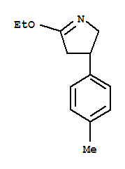 2H-pyrrole,5-ethoxy-3,4-dihydro-3-(4-methylphenyl)-(9ci) Structure,80036-53-9Structure