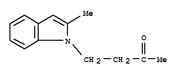 2-Butanone,4-(2-methyl-1-indolyl)-(4ci) Structure,800377-30-4Structure