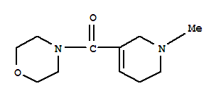 Morpholine, 4-(1,2,5,6-tetrahydro-1-methylnicotinoyl)-(8ci) Structure,801139-47-9Structure