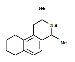 Benz[f]isoquinoline, 1,2,3,4,7,8,9,10-octahydro-2,4-dimethyl-(8ci) Structure,801144-21-8Structure