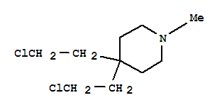 Piperidine, 4,4-bis(2-chloroethyl)-1-methyl-(8ci) Structure,801144-27-4Structure