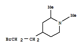 Piperidine, 4-(2-bromoethyl)-1,2-dimethyl-(8ci) Structure,801150-44-7Structure