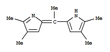 Pyrrole, 5-[1-(4,5-dimethyl-2h-pyrrol-2-ylidene)ethyl]-2,3-dimethyl-(8ci) Structure,801170-11-6Structure