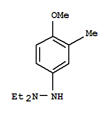 Hydrazine, 1,1-diethyl-2-(4-methoxy-m-tolyl)-(8ci) Structure,801194-07-0Structure