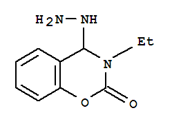 2H-1,3-benzoxazin-2-one,3-ethyl-4-hydrazino-3,4-dihydro-(9ci) Structure,801299-24-1Structure