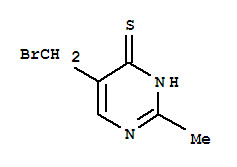 4-Pyrimidinethiol,5-(bromomethyl)-2-methyl-(8ci) Structure,801989-89-9Structure