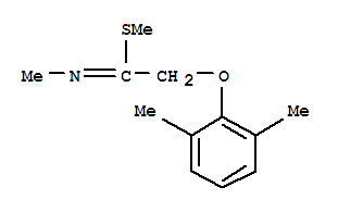 Acetimidic acid, n-methylthio-2-(2,6-xylyloxy)-, methyl ester (8ci) Structure,802018-23-1Structure