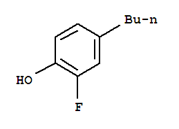 Phenol, 4-butyl-2-fluoro- Structure,80222-26-0Structure