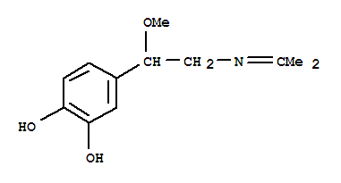 Pyrocatechol, 4-[2-(isopropylideneamino)-1-methoxyethyl]-(8ci) Structure,802261-67-2Structure