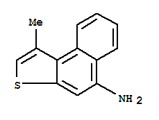 Naphtho[2,1-b]thiophen-5-amine, 1-methyl-(8ci) Structure,802301-34-4Structure