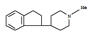 Piperidine, 4-(1-indanyl)-1-methyl-(8ci) Structure,802315-94-2Structure