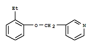 Pyridine, 3-[(o-ethylphenoxy)methyl]-(8ci) Structure,802318-63-4Structure