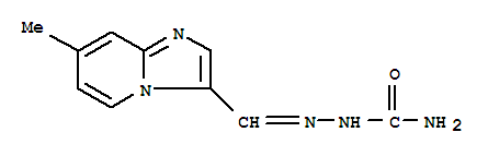 Imidazo[1,2-a]pyridine-3-carboxaldehyde, 7-methyl-, semicarbazone (8ci) Structure,802323-56-4Structure