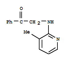 Acetophenone, 2-[(3-methyl-2-pyridyl)amino]-(8ci) Structure,802542-11-6Structure