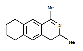 Benz[g]isoquinoline, 3,4,6,7,8,9-hexahydro-1,3-dimethyl-(8ci) Structure,802548-05-6Structure