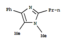 Imidazole, 1,5-dimethyl-4-phenyl-2-propyl-(8ci) Structure,802552-78-9Structure