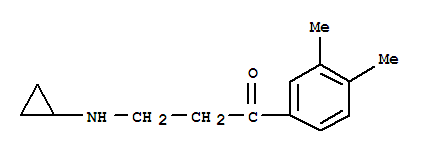 Propiophenone, 3-(cyclopropylamino)-3,4-dimethyl-(8ci) Structure,802553-19-1Structure