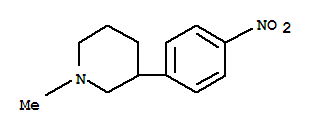 Piperidine, 1-methyl-3-(p-nitrophenyl)-(8ci) Structure,802580-62-7Structure